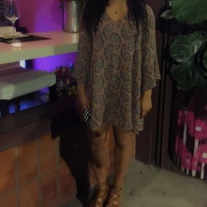 Lush multi colored dress